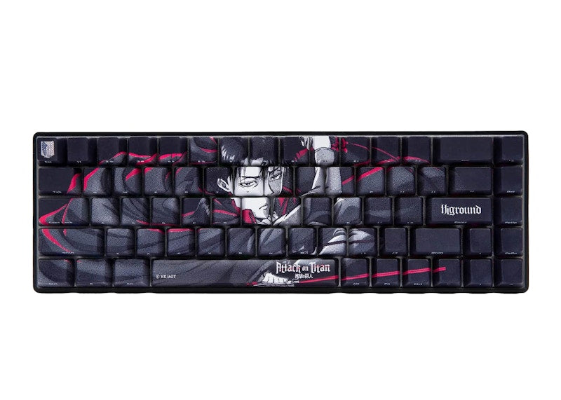 Higround x Attack on Titan Levi Keyboard