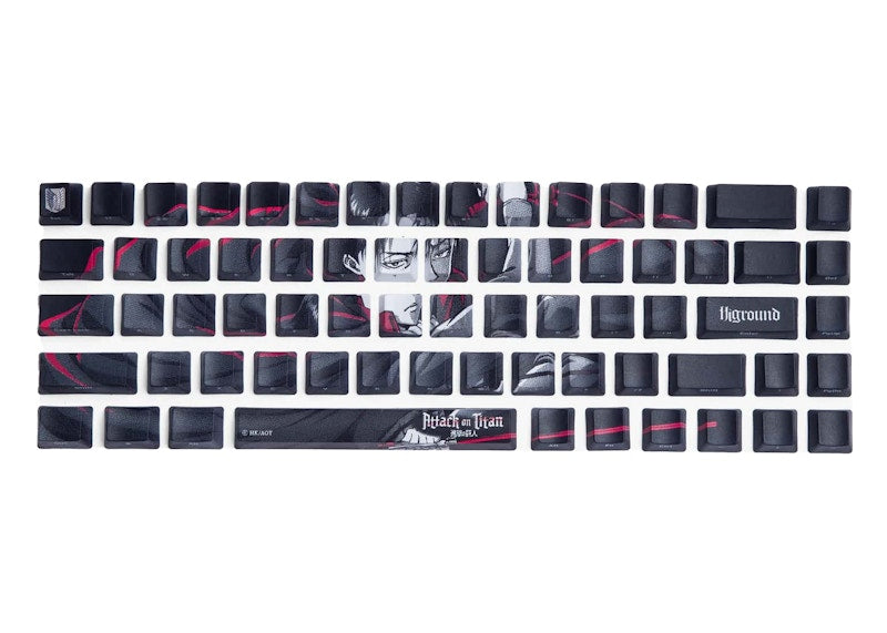 Higround x Attack on Titan Levi Keycaps