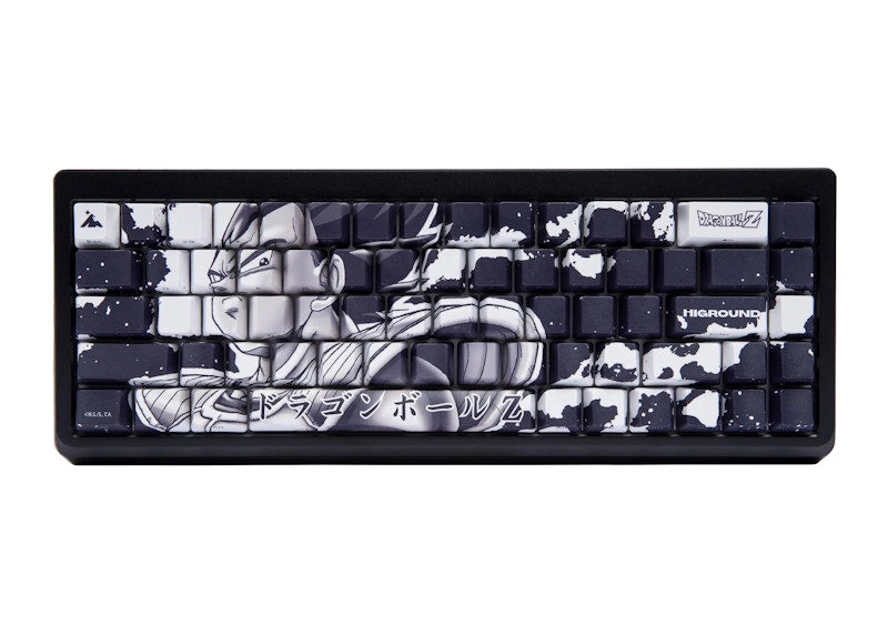 Higround x Dragon Ball Z Vegetax Summit Keyboard Black/White