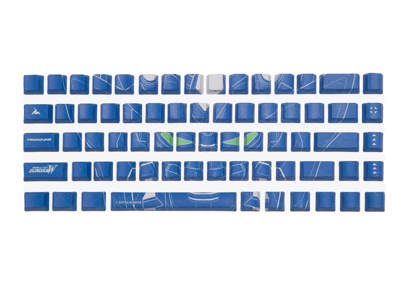 Higround x Gundam Wing Admiral Keycap Set Blue