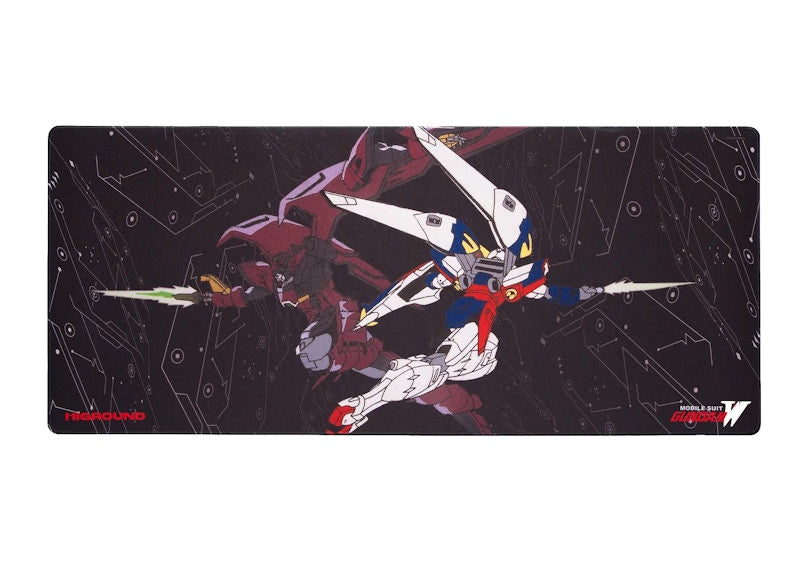 Higround x Gundam Wing Saber Mousepad Black/Red
