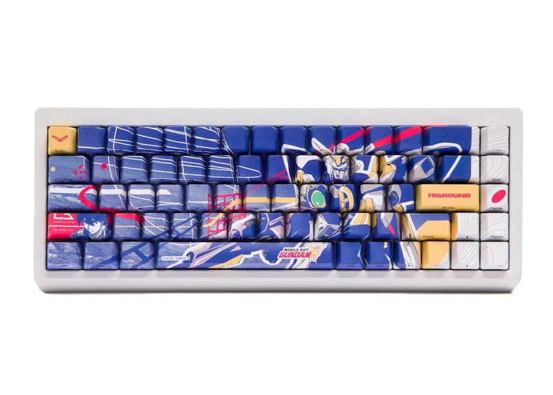 Higround x Gundam Wing Summit 65 01W Keyboard Red/White/Blue