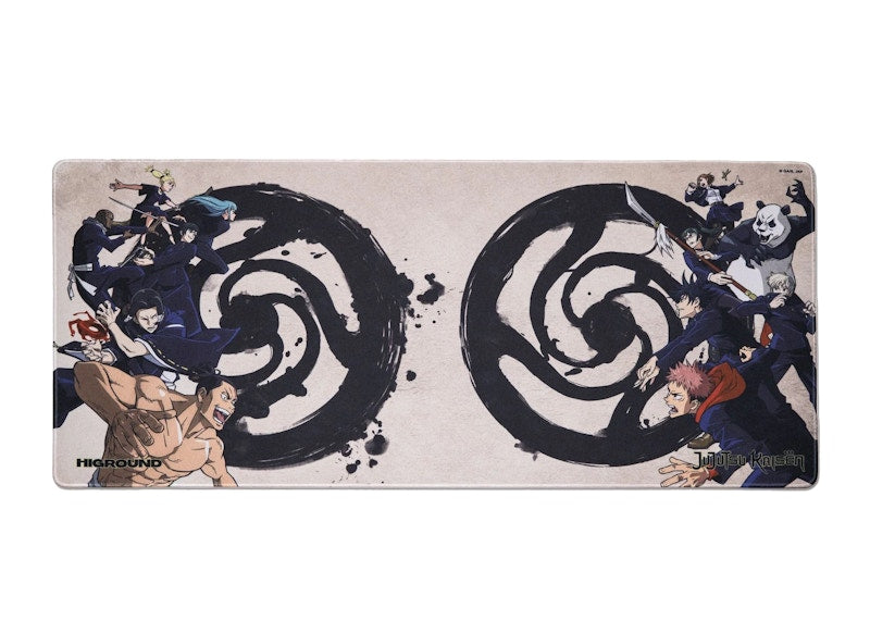 Higround x Jujutsu Kaisen School Mousepad Cream/Black