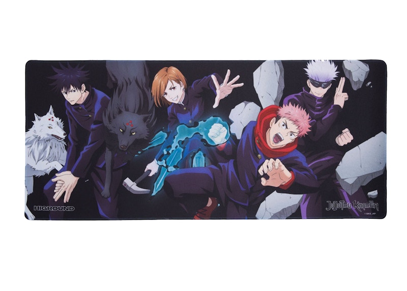 Higround x Jujutsu Kaisen Squad Mousepad Blue/Black