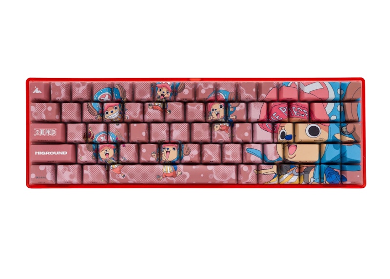 Higround x One Piece Chopper Basecamp 65 Keyboard Pink/Blue
