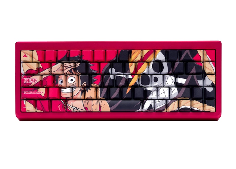 Higround x One Piece Luffy Summit 65 Keyboard Red/Black