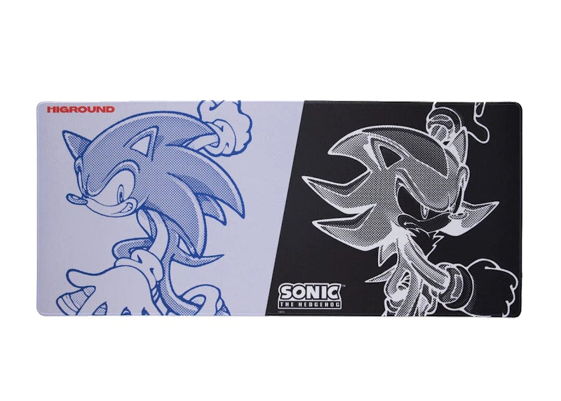 Higround x Sonic the Hedgehog Adventure Mousepad Gray/Black