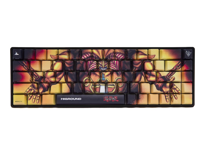 Higround x YuGiOh Exodia Basecamp 65 Keyboard Black/Gold