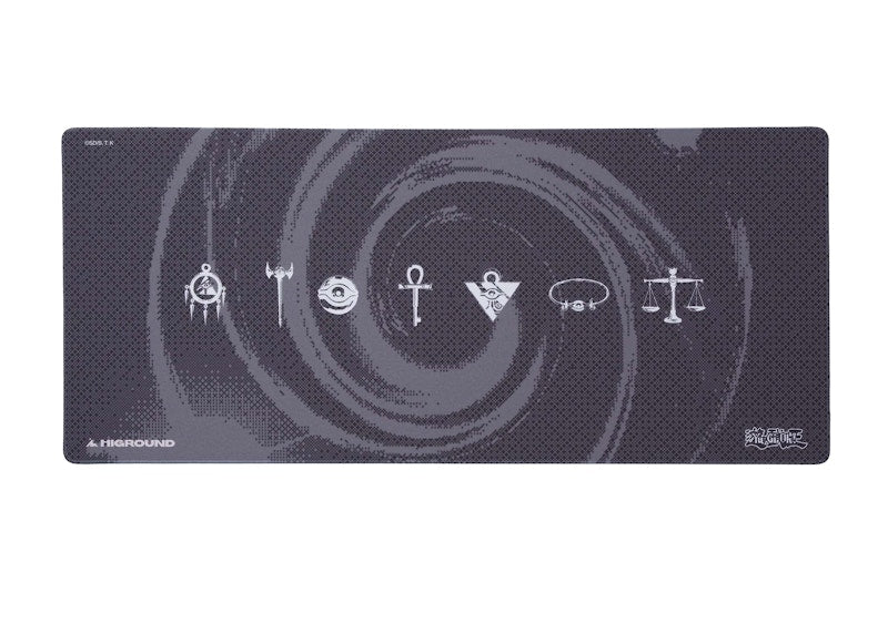 Higround x YuGiOh Millennium Item Mousepad Grey/White