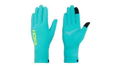Hoka Airolite Run Gloves Electric Aqua