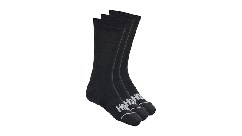 Hoka Crew Run Sock Socks (3 Pack) Black