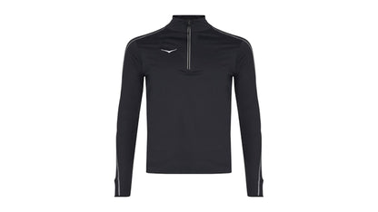 Hoka GlideTech Quarter Zip Sweatshirt Black