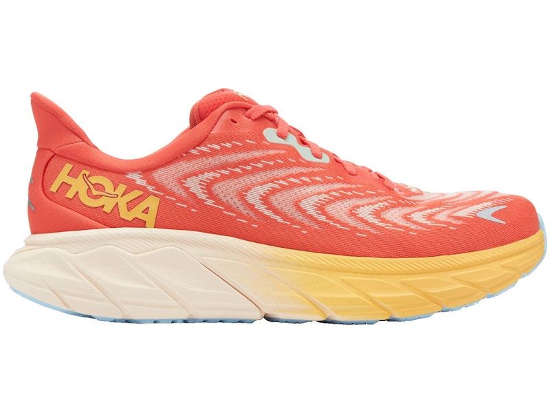 Hoka One One Arahi 6 Fiesta Amber Yellow
