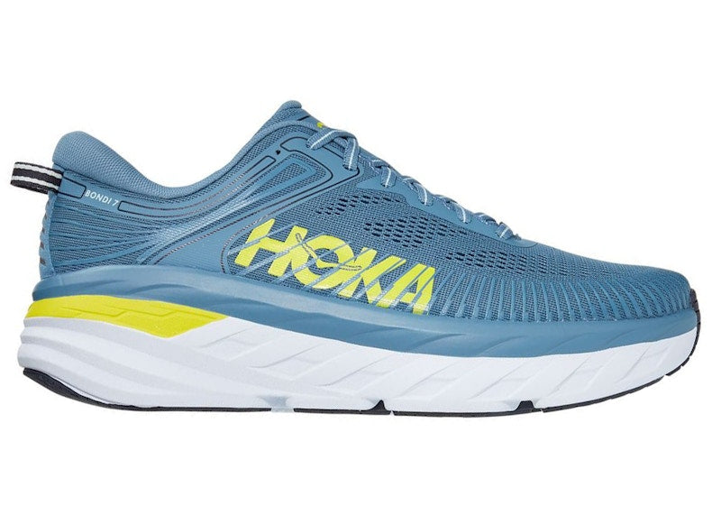 Hoka One One Bondi 7 Provincial Blue Citrus