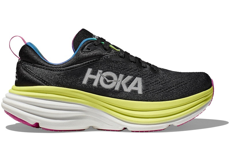 Hoka One One Bondi 8 Black Citrus (Women's)