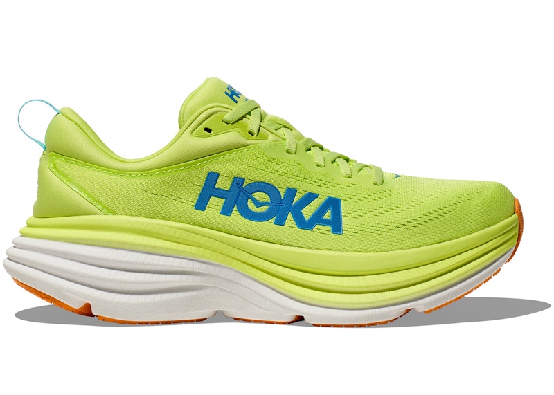 Hoka One One Bondi 8 Lettuce Solar Flare