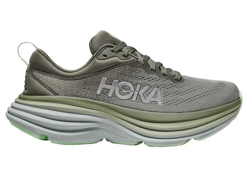 Hoka One One Bondi 8 Olive Haze Mercury