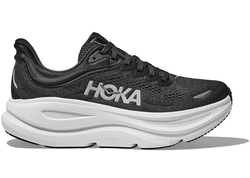 Hoka One One Bondi 9 Black White (Women's)
