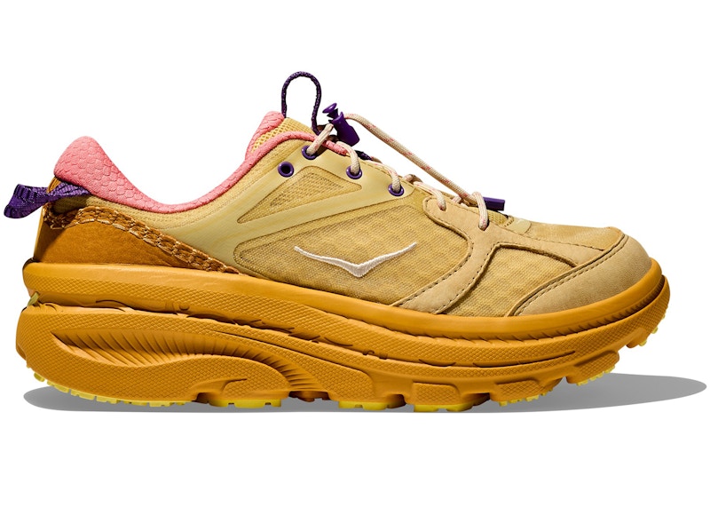 Hoka One One Bondi B3LS Flaxseed Varsity Yellow