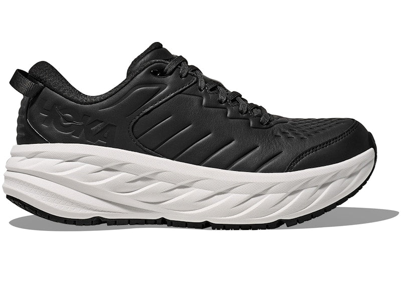 Hoka One One Bondi SR Carbon Black White