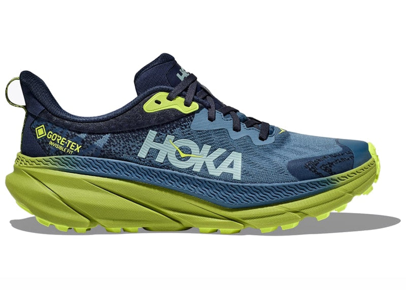 Hoka One One Challenger ATR 7 Gore-Tex Outer Space Dark Citron