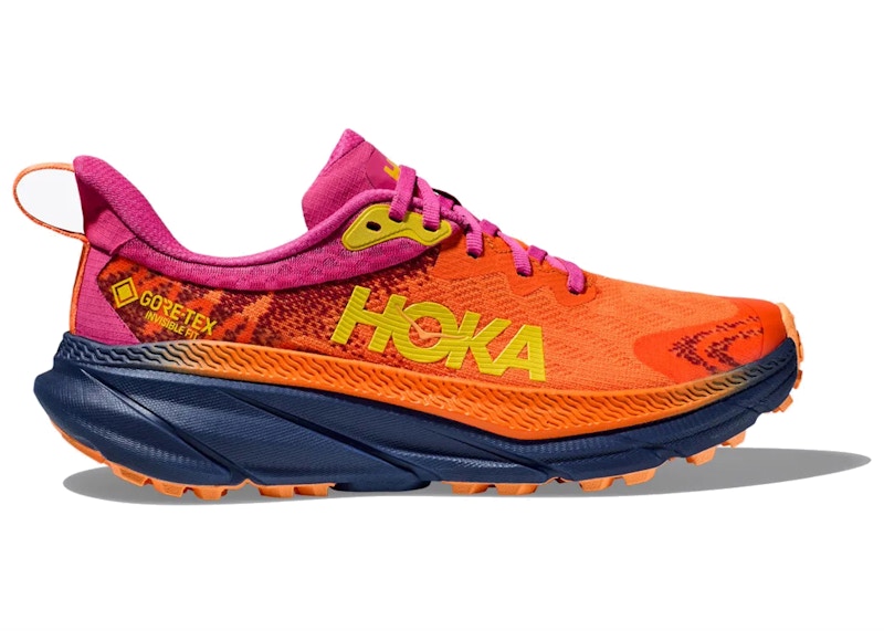 Hoka One One Challenger ATR 7 Gore-Tex Vibrant Orange Pink Yarrow (Women's)