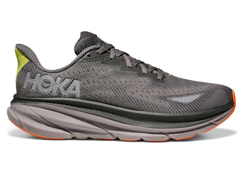 Hoka One One Clifton 9 Gore-Tex Asphalt Grey Gravel