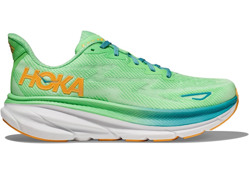 Hoka One One Clifton 9 Zest Lime Glow