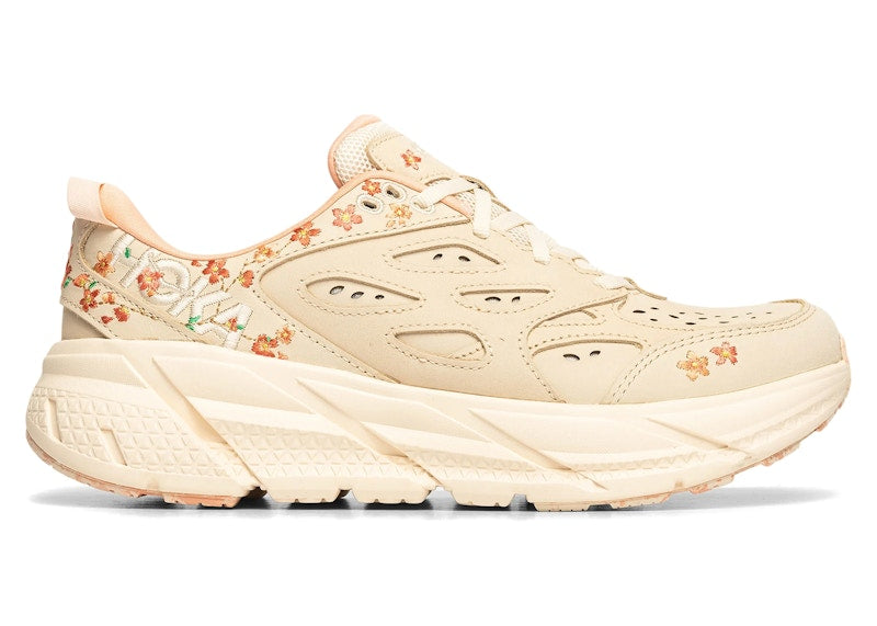 Hoka One One Clifton L Bloom Vanilla Dry Clay