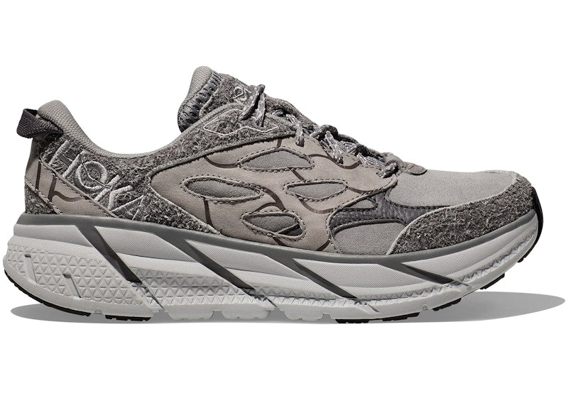 Hoka One One Clifton L Elite Terrain System Galactic Grey