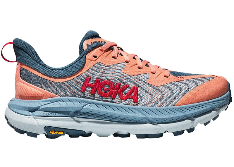 Hoka One One Mafate Speed 4 Papaya Real Teal (Women's)