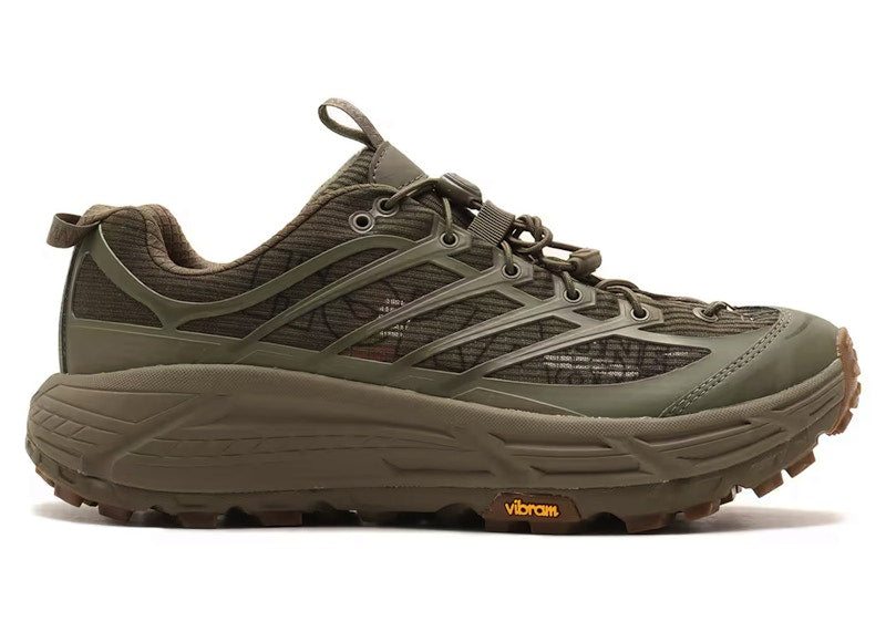 Hoka One One Mafate Three 2 Grid JP atmos Exclusive Antique Olive