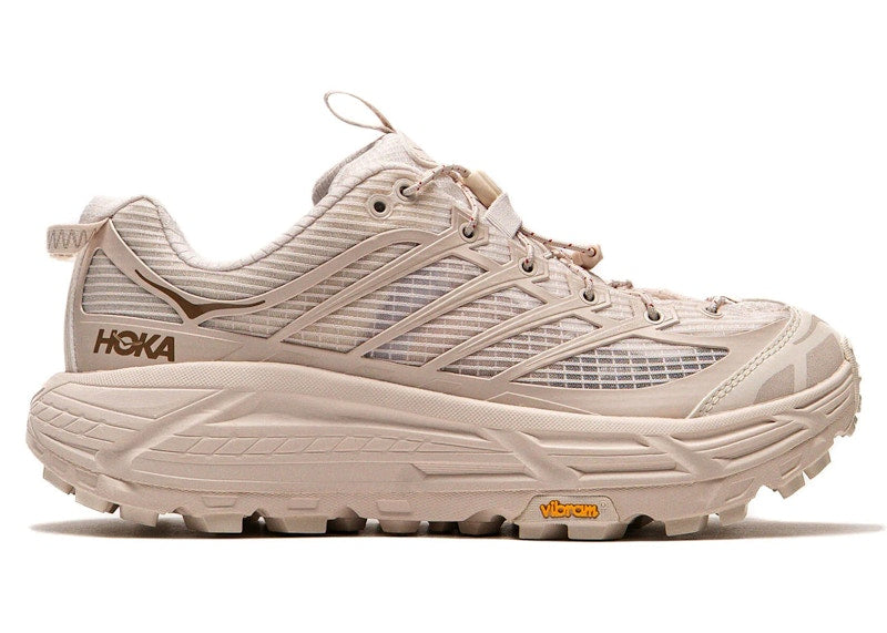 Hoka One One Mafate Three 2 Grid Rose Cream Stucco
