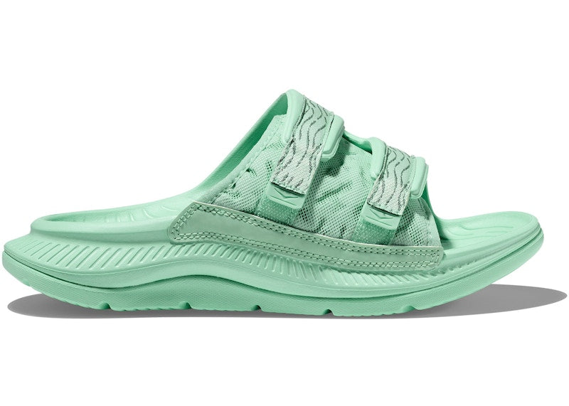 Hoka One One Ora Luxe Mist Green Trellis