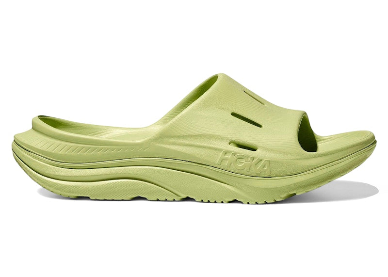 Hoka One One Ora Recovery Slide 3 Honeydew