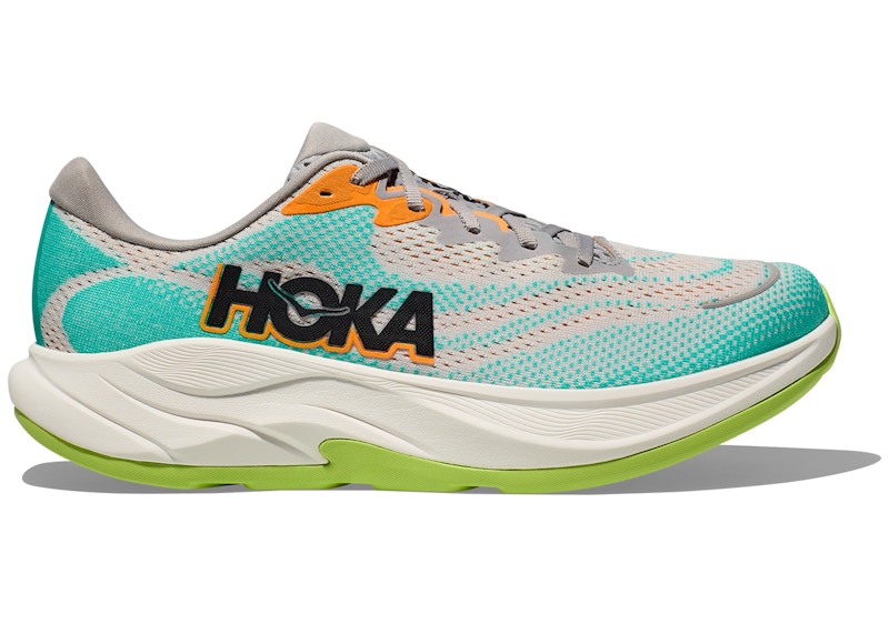 Hoka One One Rincon 4 Cosmic Grey Electric Aqua
