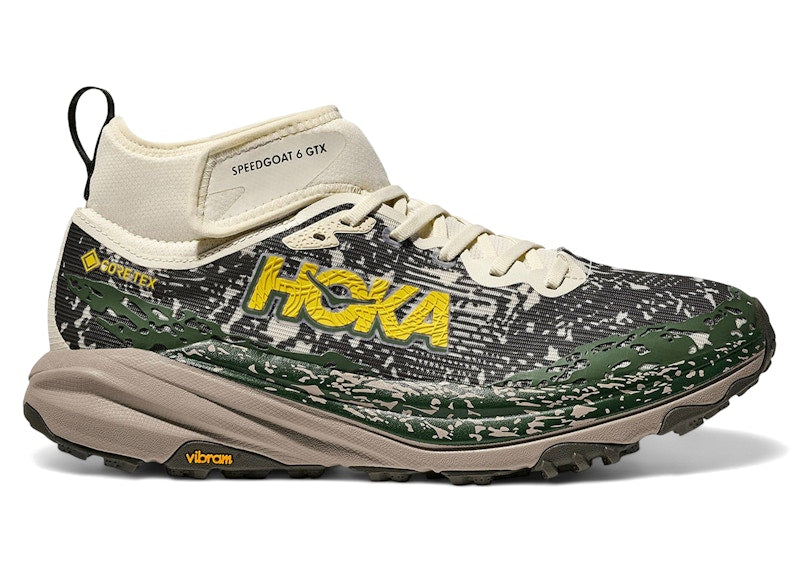 Hoka One One Speedgoat 6 Mid Gore-Tex Truffle Salt Cement