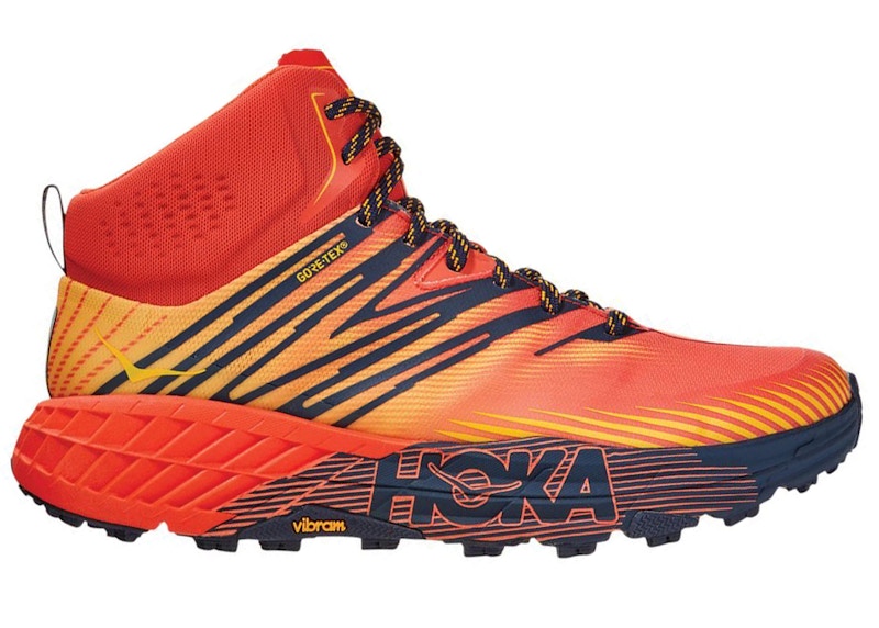 Hoka One One Speedgoat Mid Gore-Tex 2 Mandarin Red