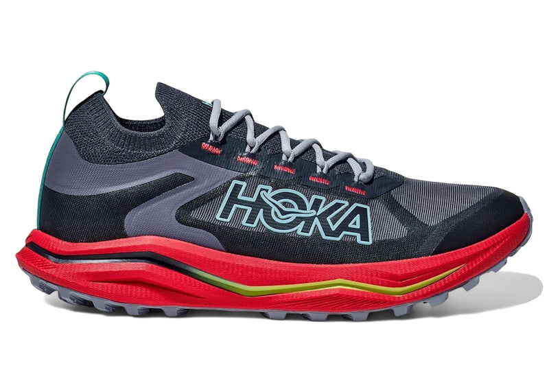 Hoka One One Zinal 2 Stormy Skies Cerise