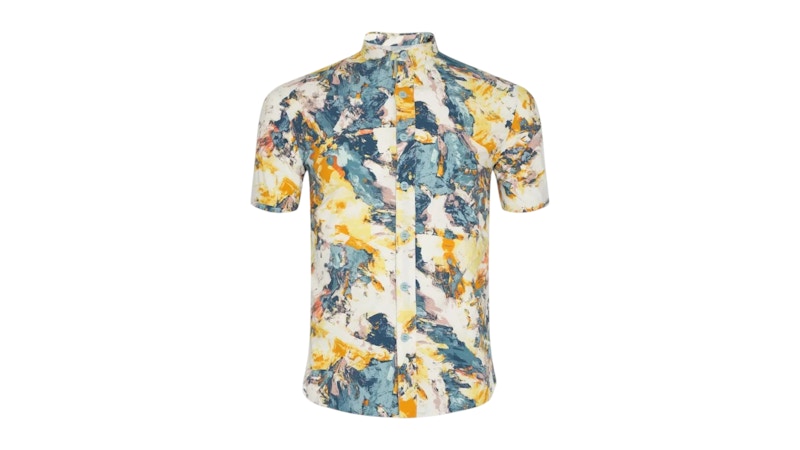Hoka SkyRun Polo Shirt Sun Run Print