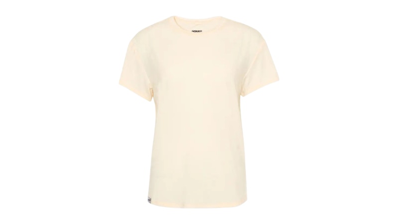 Hoka Women's Essential T-Shirt Eggnog
