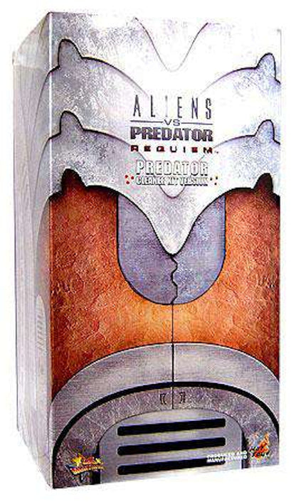 Hot Toys Alien vs Predator Movie Masterpiece Predator Cleaner Kit Version Wolf Collectible Figure