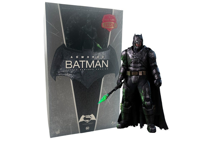 Hot Toys Armored Batman Battle Damaged Version 1/6 Figure MMS417