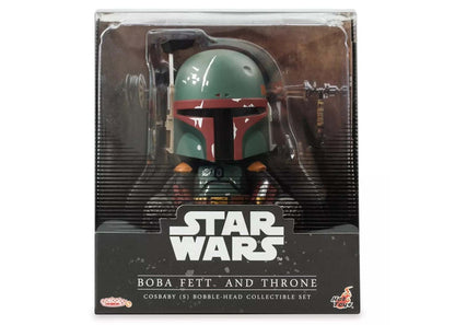 Hot Toys Cosbaby Star Wars Boba Fett and Throne Action Figure