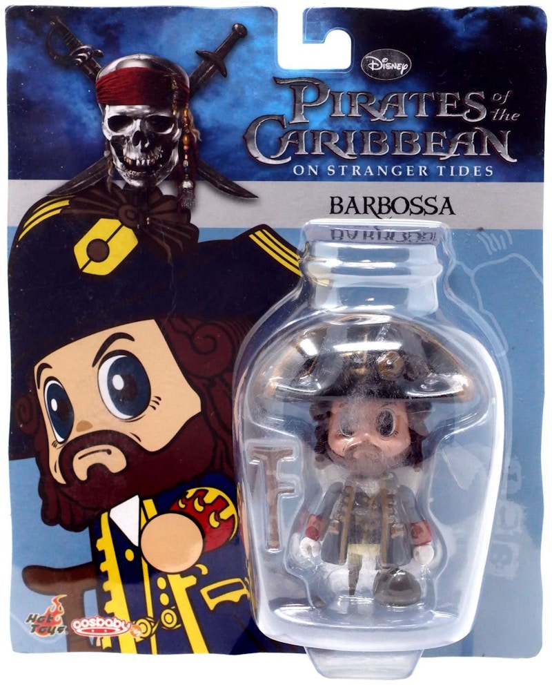 Hot Toys Disney Cosbaby Barbossa Mini Figure