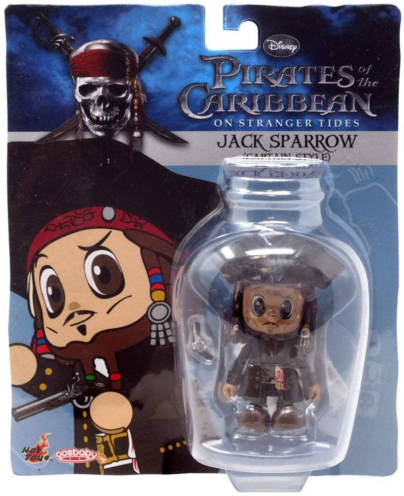 Hot Toys Disney Cosbaby Jack Sparrow Captain Style Mini Figure