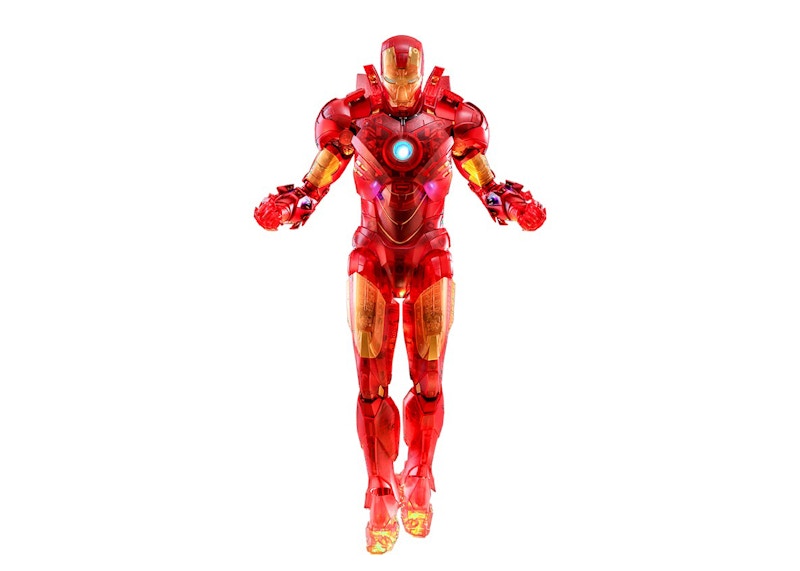 Hot Toys Iron Man 2 Iron Man Mark IV Holographic Version 1/6th Scale Action Figure