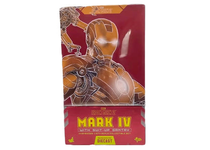 Hot Toys Iron Man Mark IV with Suit-Up Gantry Collectible Set 1/6th Scale Diecast Movie Masterpiece Series Action Figure MMS462D22