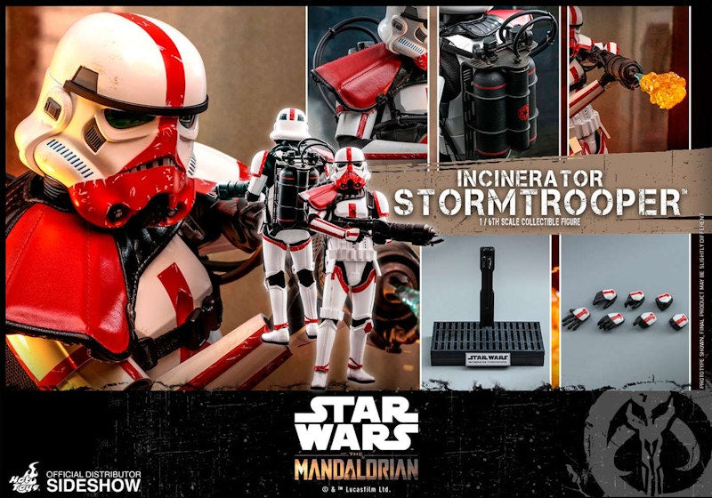 Hot Toys Star Wars The Mandalorian Incinerator Stormtrooper Collectible Figure