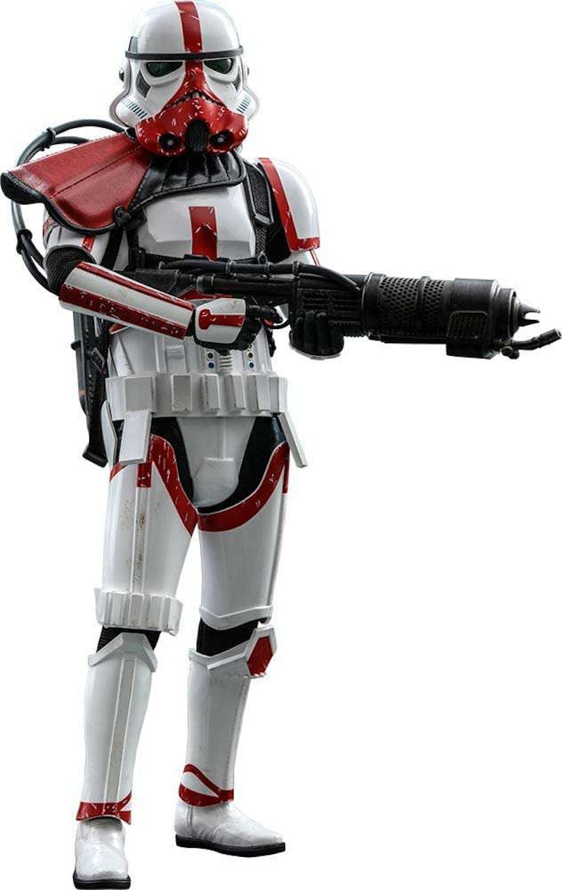 Hot Toys Star Wars The Mandalorian Incinerator Stormtrooper Collectible Figure